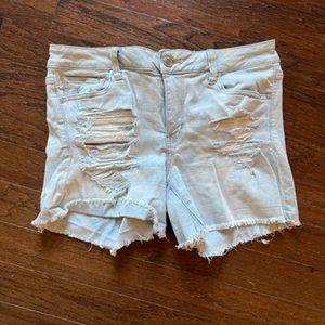 American Eagle High Waisted Denim Shorts